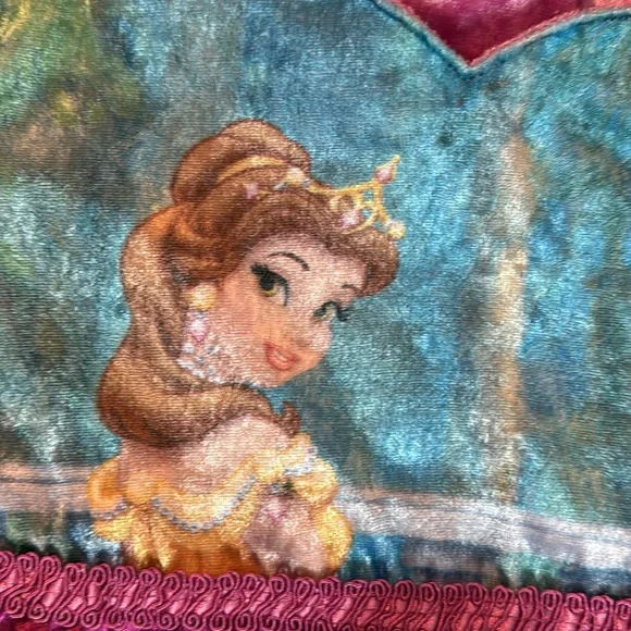 Disney store exclusive size 5 6 girls beauty and beast Belle princess nightgown - Picture 2 of 3